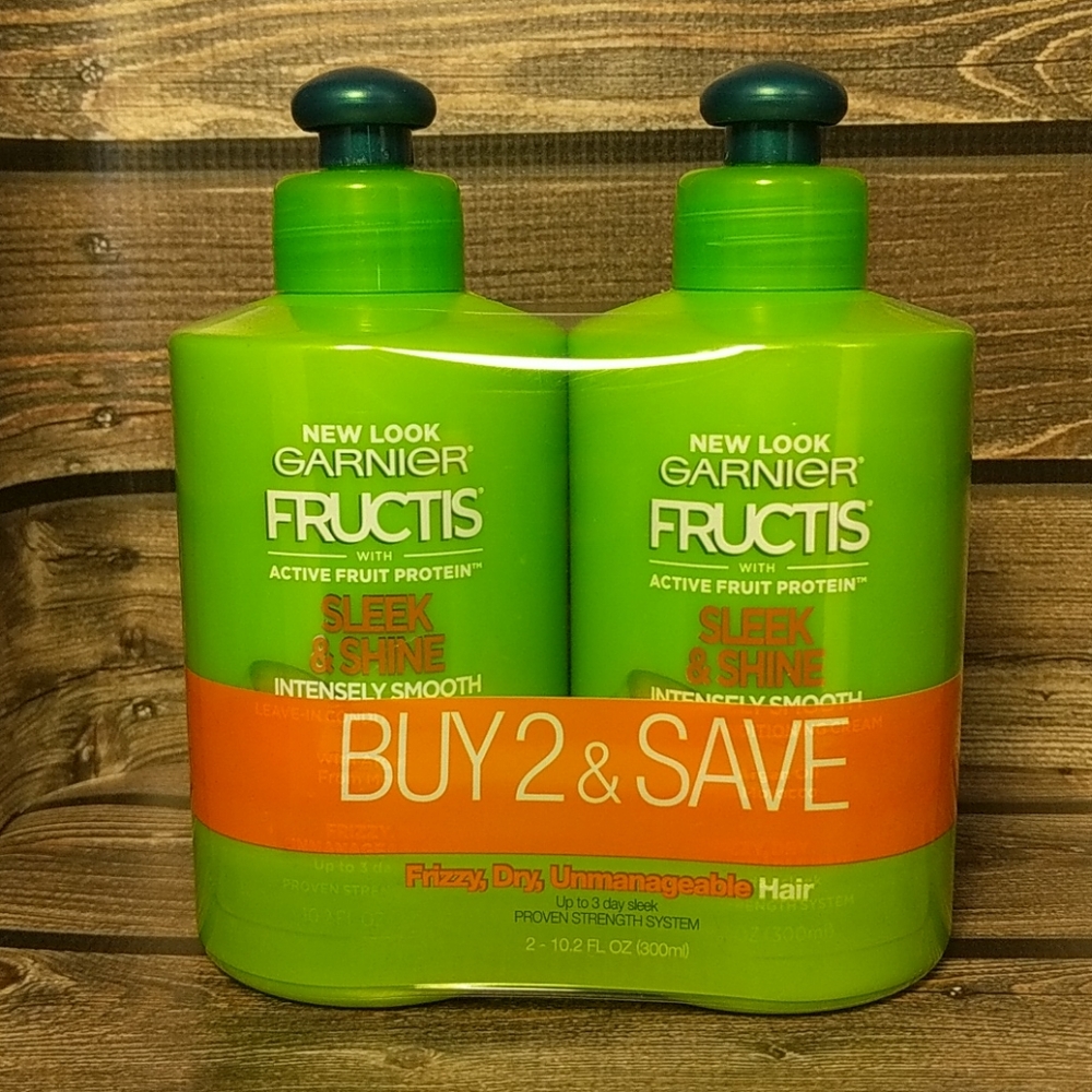 Pack of 2 Garnier Fructis Leave in Conditioner